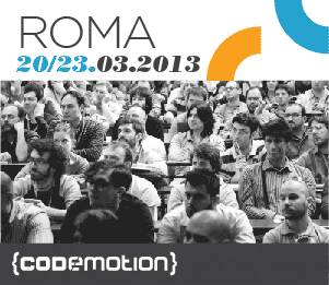 Codemotion Rome 2013 web partner